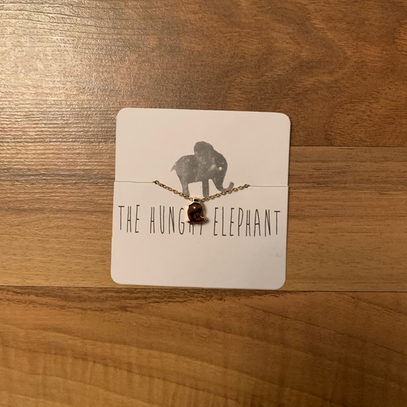 The Hungry Elephant Chicken Charm Necklace - Picture 4 of 5